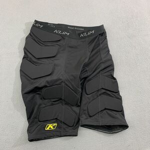 Klim Tactical Shorts 4030 Size XL Black Riding Body Impact Protection Padded
